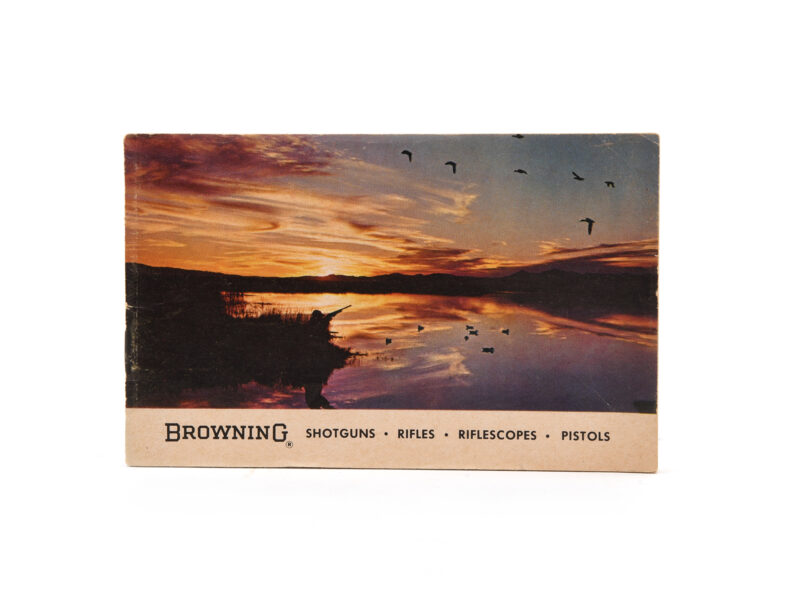 Vintage Browning Firearm & Accessory Catalog Image 1