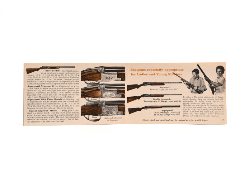 Vintage Browning The World's Finest Guns Catalog Image 2