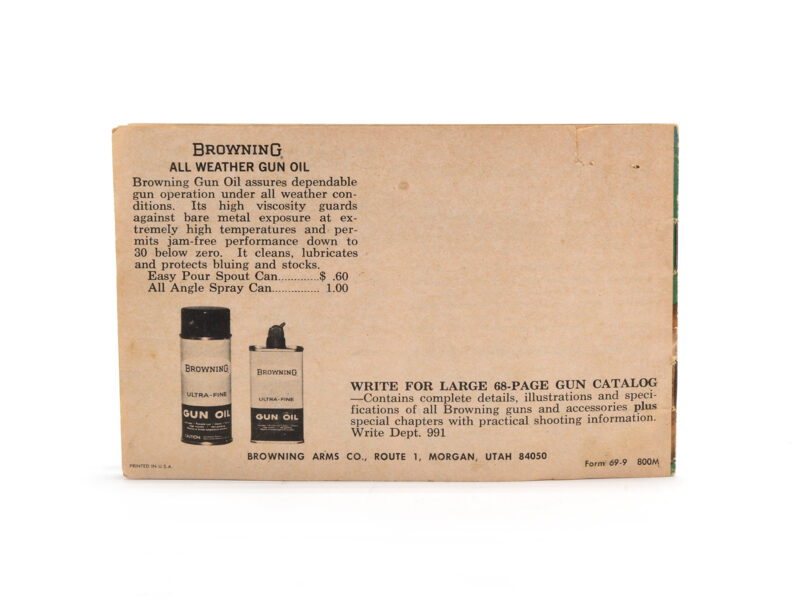 Vintage 1969 Browning Sporting Arms Catalog Image 4