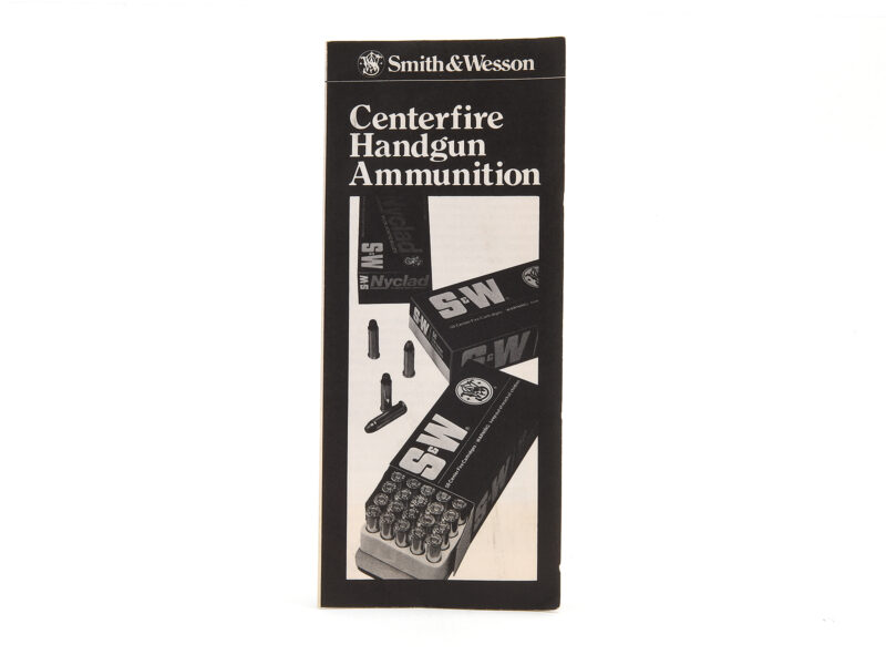 Smith & Wesson Centerfire Handgun Amunition Guide Image 1