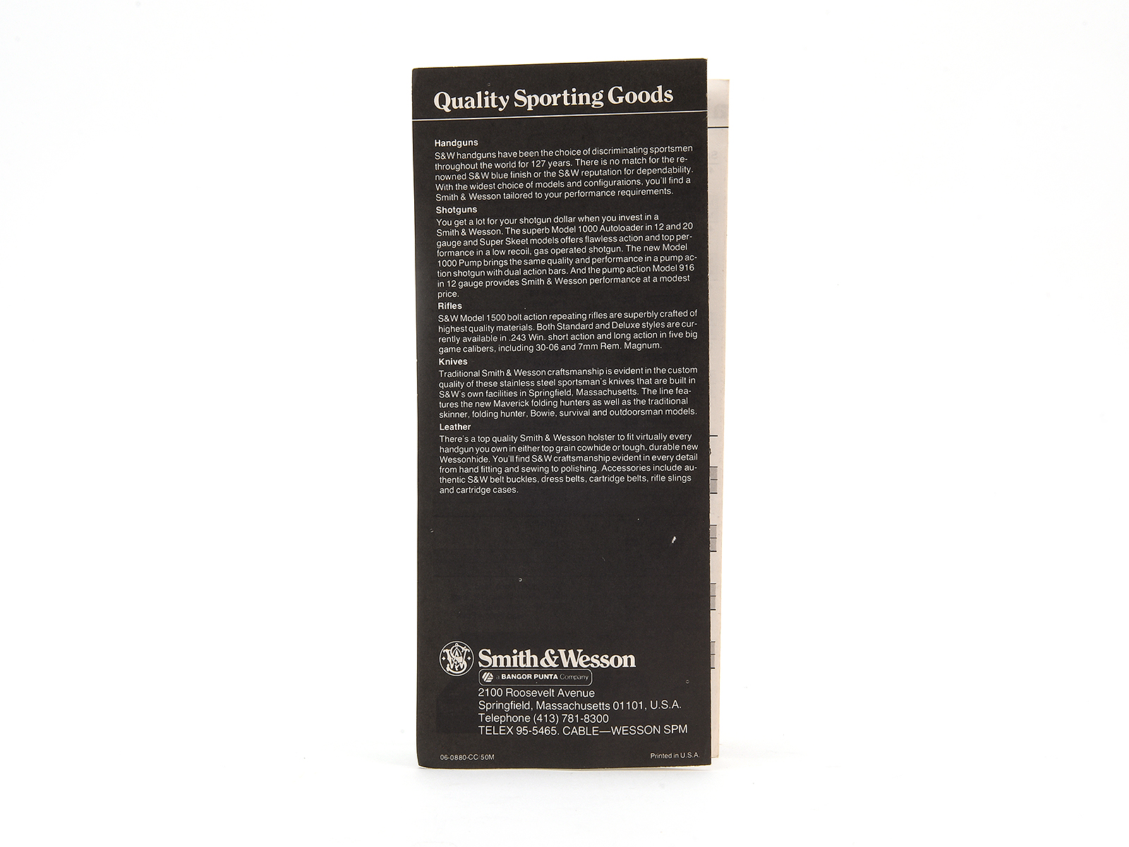 Smith & Wesson Centerfire Handgun Amunition Guide Image 4