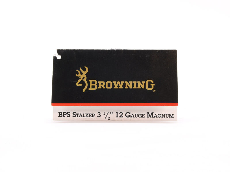 Browning BPS Stalker 3.5in 12 ga Magnum Hang Tag Image 1