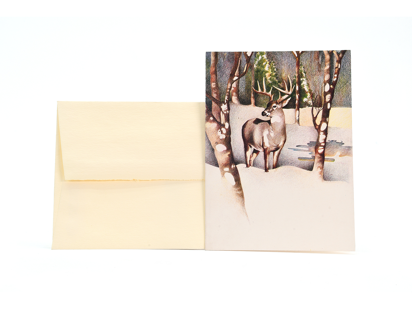 Browning Whitetail Holiday Card Image 1