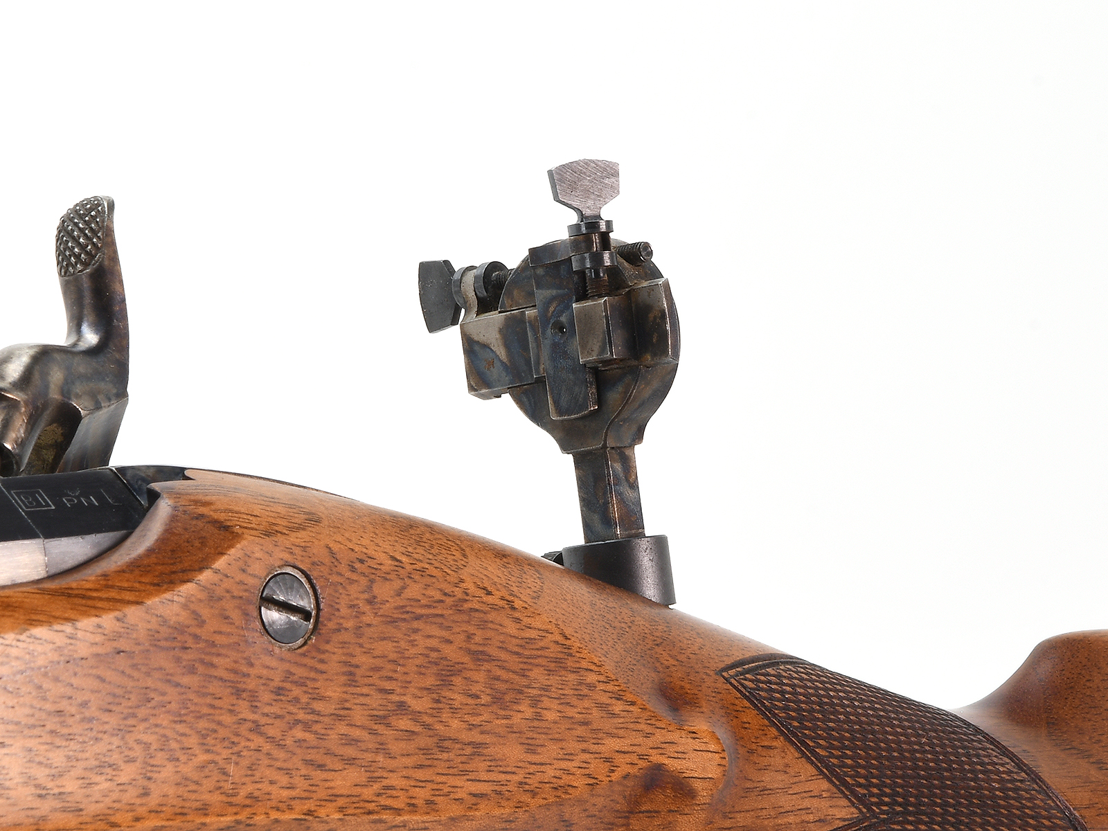 Pedersoli Mortimer .451 32in Black Powder Rifle Image 17