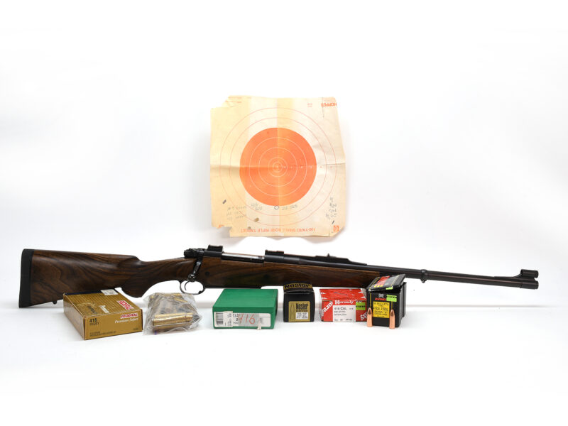 Dakota Arms 76 .416 Rigby 22in Blue Image 1