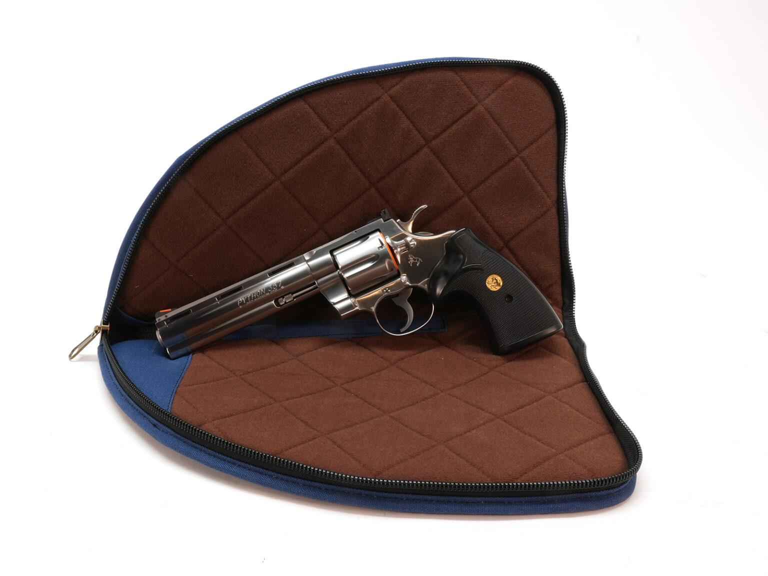 Colt Python 14" Blue Factory Soft Sided Pistol Case