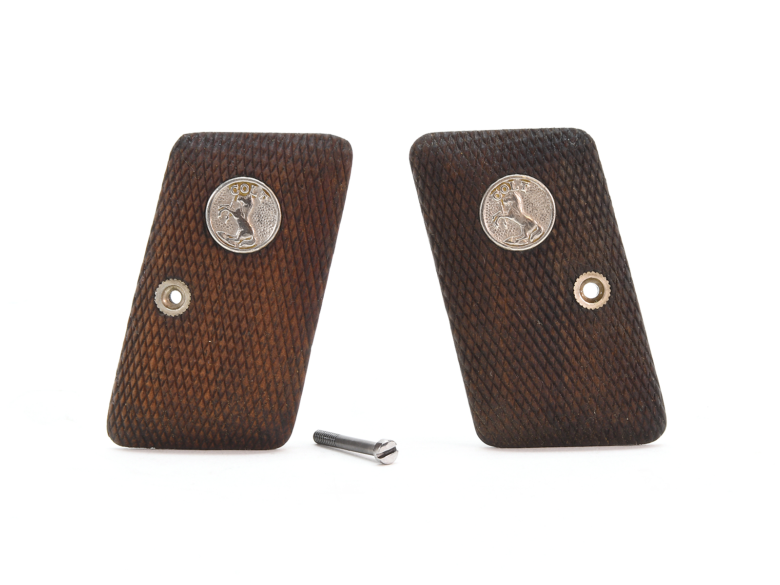 Vintage Colt 1908 Vest Pocket Grips With Screw Image 1