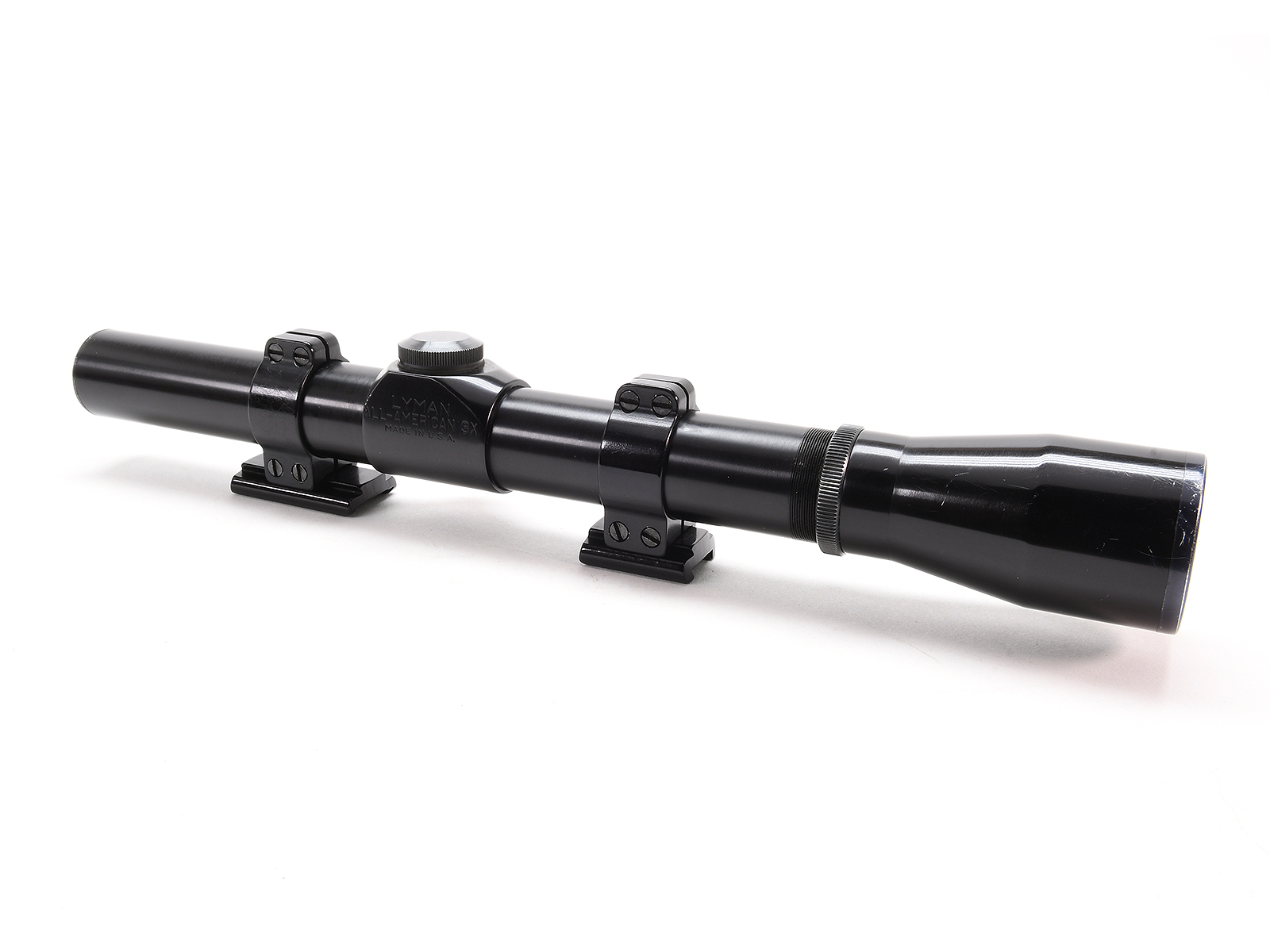 Lyman All-American 3x Rifle Scope With Sako Mounts & Rings Image 1