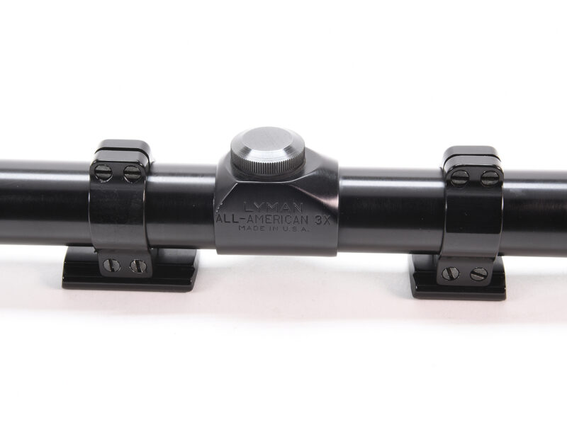 Lyman All-American 3x Rifle Scope With Sako Mounts & Rings Image 7