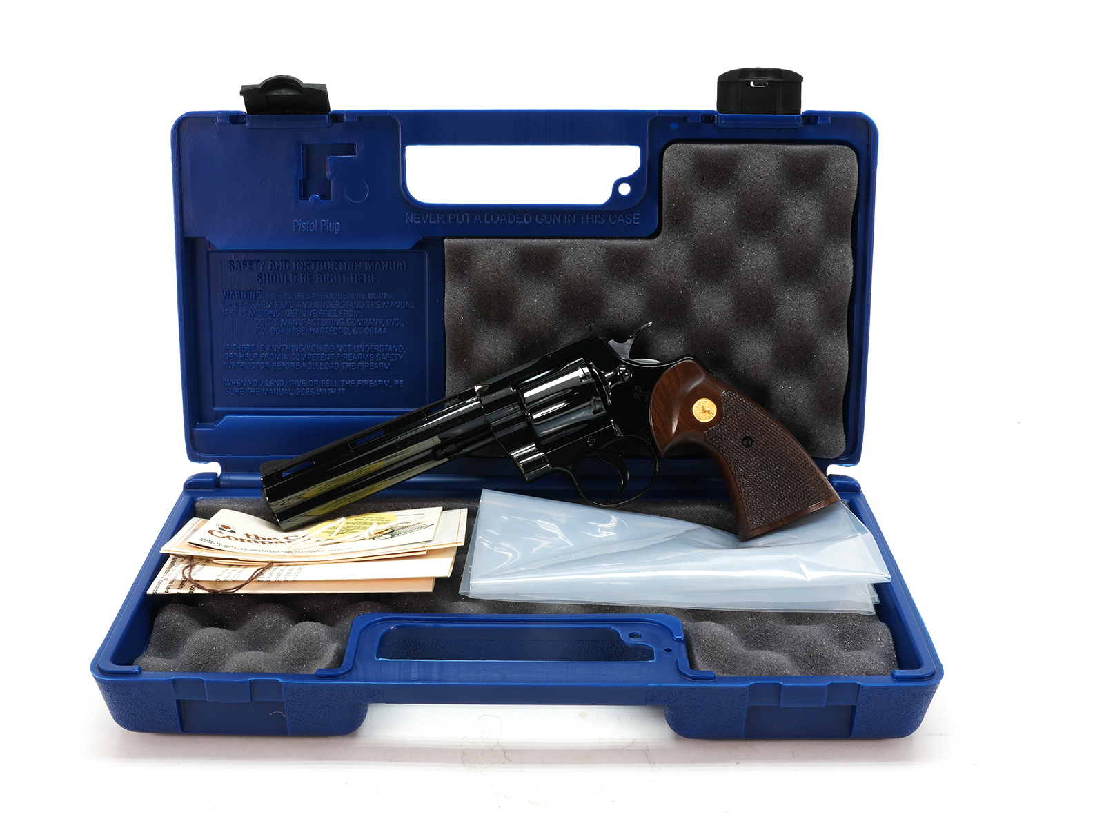 1964 Colt Python .357 Magnum box