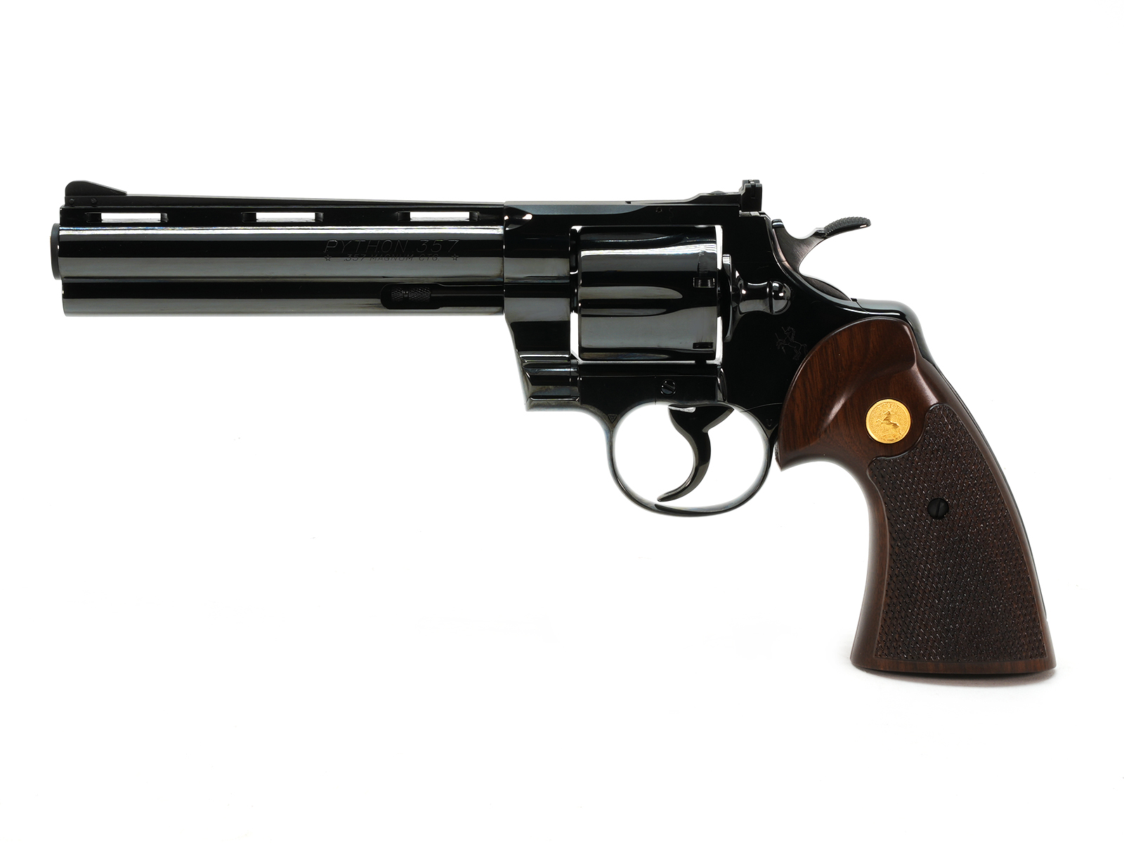 1964 Colt Python .357 Magnum let side