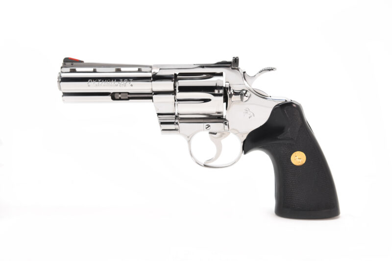 1984 Colt Python .357 Magnum Bright Stainless